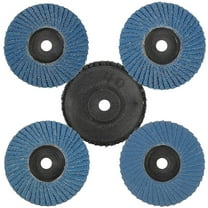 8pcs 3inch Zirconium Flap Discs for Angle Grinder - Polishing & Grinding Wheels