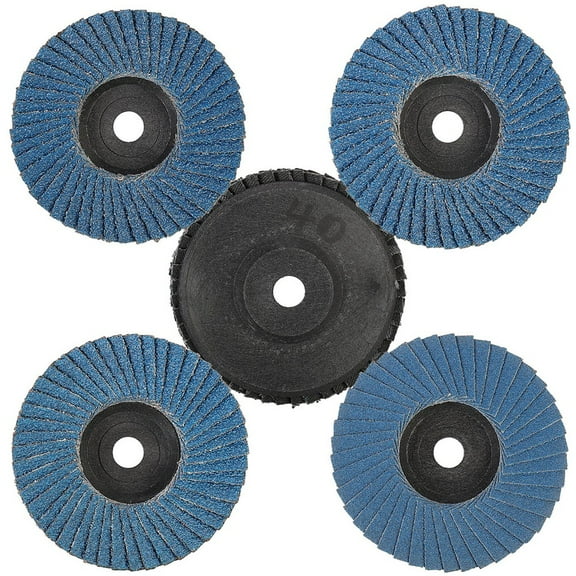 8pcs 3inch Zirconium Flap Discs for Angle Grinder - Polishing & Grinding Wheels