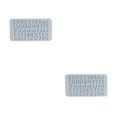 thumbnail image 4 of Wosthever Molde de silicona para dulces suaves con letras mayúsculas en inglés, molde artesanal para hornear Chocolate, gelatina, pastel, dulces, cocina, Type1 NO1 Wosthever CBP259503, 4 of 5