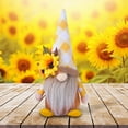 thumbnail image 3 of Meitianfacai Gnome Plush Decorations for Home, Spring Summer Sunflower Decor, Handmade Faceless Doll, Easter Gnomes Ornaments Home Office Festival Decor, 3 of 3
