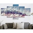 thumbnail image 1 of 5 Cuadros Decorativos Olas Paisaje Mar Canvas Listo Para Colgar 150x84cm JUNGLE ART Impresion Tela Arte, 1 of 6