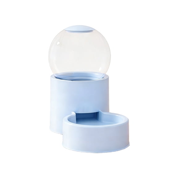 Eoozwa Automatic Pet Feeder with Timer and Storage Container Smart Dry Food Dispenser for Cats Dogs Small Animals, Sealed Food Grade Bowl, Adjustable Portion Control, Easy Clean Non Slip Base