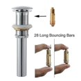 thumbnail image 4 of pcs Pop Up Basin Drain, Pop-up Basin Drain Replacement, Sink Drain Plug, Basin Pop Up Click Bolts, Suitable for Most Sink Bathtub Basin Drain Plu, 4 of 5