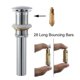 thumbnail image 4 of pcs Pop Up Basin Drain, Pop-up Basin Drain Replacement, Sink Drain Plug, Basin Pop Up Click Bolts, Suitable for Most Sink Bathtub Basin Drain Plu, 4 of 5