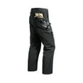 thumbnail image 4 of Men's Fleece Lined Tactical Pants Insulated Winter Cargo Thermal Work Pants Mens Snow Hiking Pants for Cold Weather Black M, 4 of 9