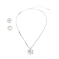 thumbnail image 4 of Conjunto de joyería Jadeshay brillante para mujer con Collar y pendientes de aleación, 4 of 8