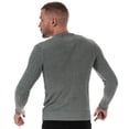 thumbnail image 2 of Men's Luke 1977 Morden Cable Knit Jumper in Gray, 2 of 5