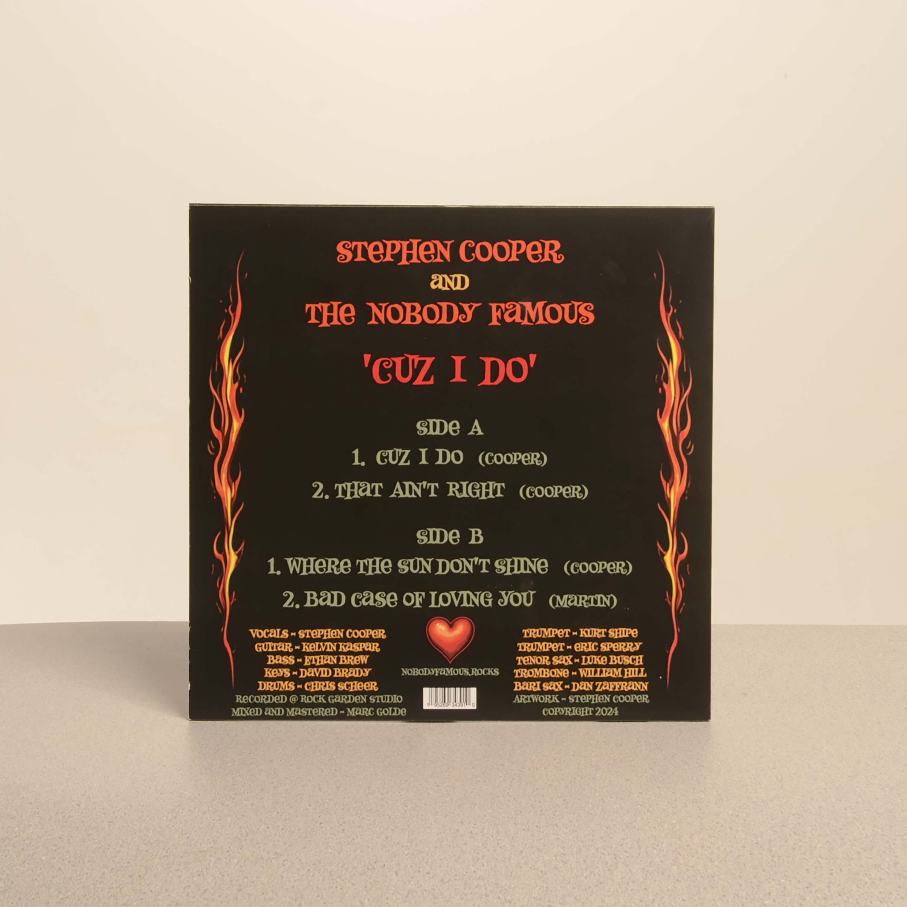 Stephen Cooper - Cuz I Do - Music & Performance - Vinyl