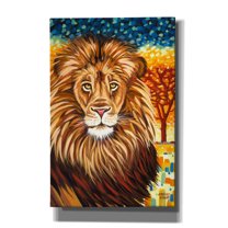 Epic Graffiti 'Wild Africa II' by Carolee Vitaletti Canvas Wall Art, 18"x26"