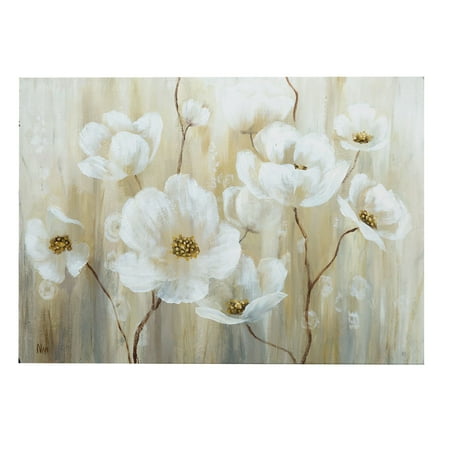 - Wexford Home Shimmering Blossoms Canvas Wall Art