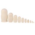 thumbnail image 5 of 10pcs Wooden Russian Nesting Dolls Matryoshka Set Hand Painted Home Decoration, 5 of 5