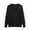 Black, variant on GigrtiJin Women's Plus Size Cardigan Sweater V-Neck Long Sleeve Button down Solid Color Knitted Sweater Jacket