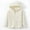 Beige, variant on CHUOU Children Boys Girls Winter Windproof Solid Zipper Hooded Coat Jacket Kids Warm Outerwear Jacket