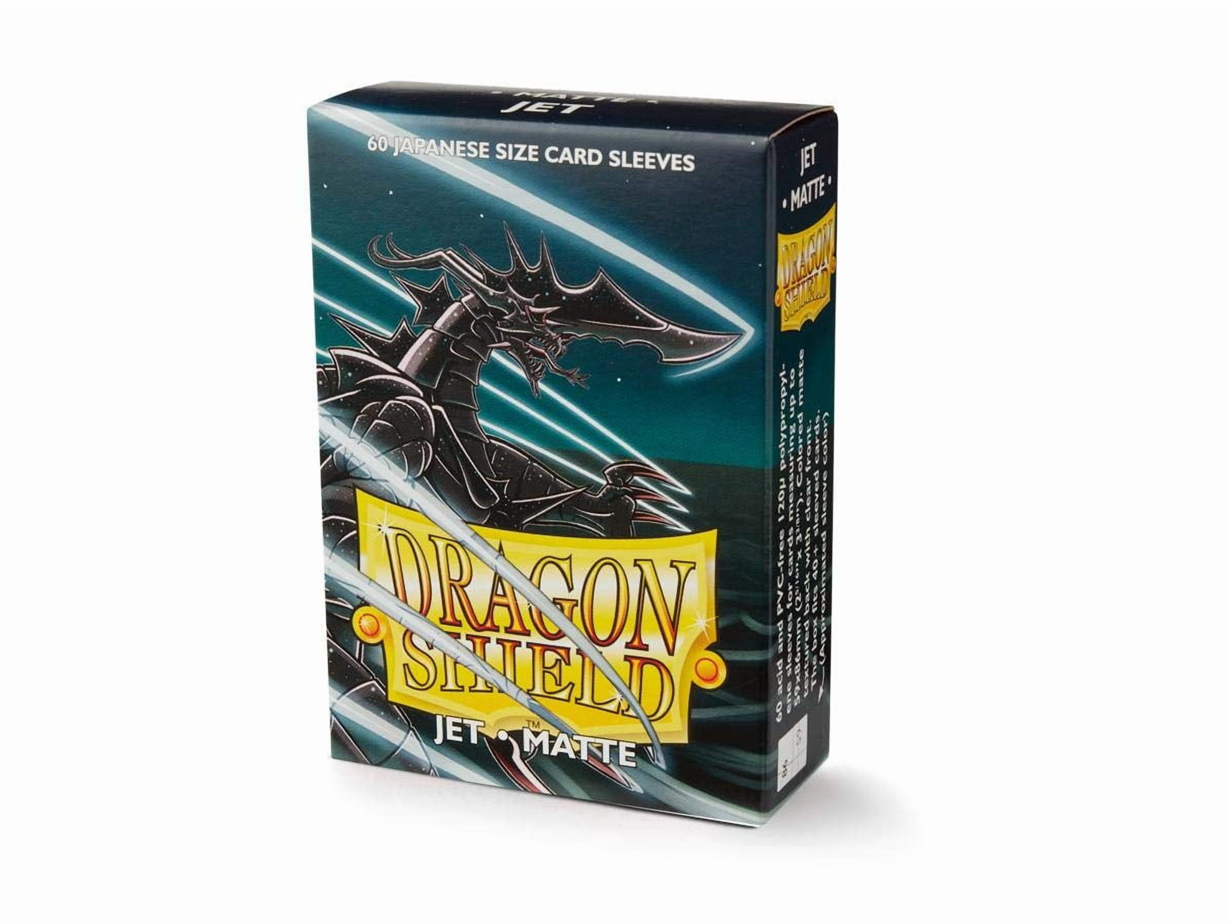 5 Packs Dragon Shield Matte Mini Japanese Jet 60 ct Card Sleeves Value Bundle!