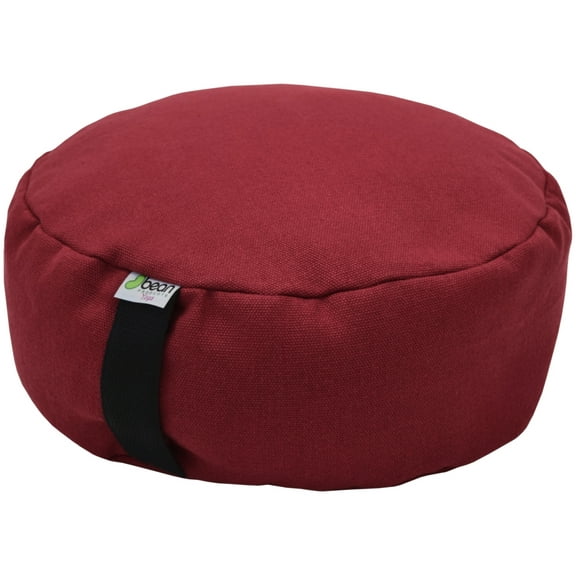 Zafu Extra Large Oval - Buckwheat - Hemp Red