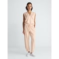 thumbnail image 2 of Scoop Women's and Women's Plus New Scubaknit Barrel Pants, Sizes XS-4X, 2 of 5