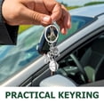 thumbnail image 3 of SHISUYAN 1pc Basketball Theme Keychain Alloy Keyring Fashionable Gift Hanging Pendant Ornament, 3 of 8