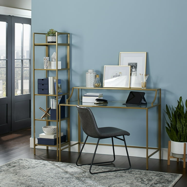 Gold desk walmart deals