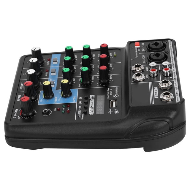 Audio Mixer,Professional Audio Mixer Sound Channel Mixer Professional Mixer Enhanced Durability