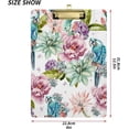thumbnail image 3 of FMSHPON Flowers Rose Succulents Cactus Clipboard Hardboard Wood Nursing Clip Board and Pull for Standard A4 Letter 13x9 inches, 3 of 8
