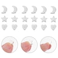thumbnail image 2 of Silver Alloy Connector Charms for DIY Enthusiasts 60Pcs 0.3X0.3in, 2 of 8