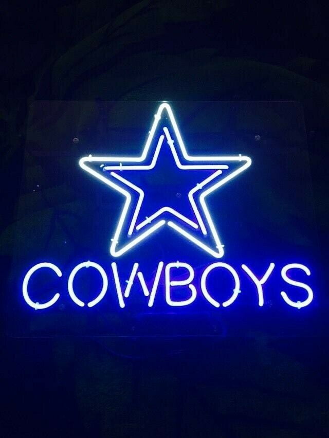 New Dallas Cowboys Corona Extra Neon Light Sign 20"x16" Bar Lamp Real Glass 