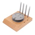 thumbnail image 1 of Watch Balance Wheel Stand, Sturdy Watch Movement Balance Holder Stable Structure Wooden Base  For Watch Repairing For Watch Repairmen, 1 of 8