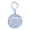 Macaron light blue, variant on Portable Round Keyring Calculator Quiet Buttons For School Homework Basic Math Operations And Budget Tracking