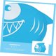 thumbnail image 4 of Silicone Swim Cap Swimming Cap for Cartoon Swimming Cap Silicone Swimming Cap Swimming Hat Fish Shape Swim Cap,Blue, 4 of 4