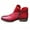 Purple, variant on gakvbuo Boots For Women Low Heel Side Way Ankle Boot Women's Fashion Casual Solid Colors Short Ankle Boots Zipper Shoes