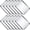 12-23x17x2.5cm, variant on Stainless Steel Baking Sheet Pan Set 3 Count 23x17x2.5cm For Toaster Oven