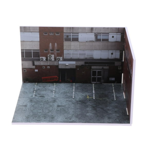 JWQFBC 1/64 Model Car Scene Mini Automobile Model Garage Birthday Gift Storage Ornament