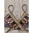 thumbnail image 4 of Bikini azteca de estilo vendaje para mujer, traje de baño Sexy con tiras, ropa de baño, ropa de playa, Bikini brasileño 2022, 4 of 5
