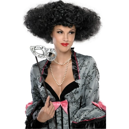 - Black Let's Dance Wig Victorian Womens Adult Costume Halloween Accessory