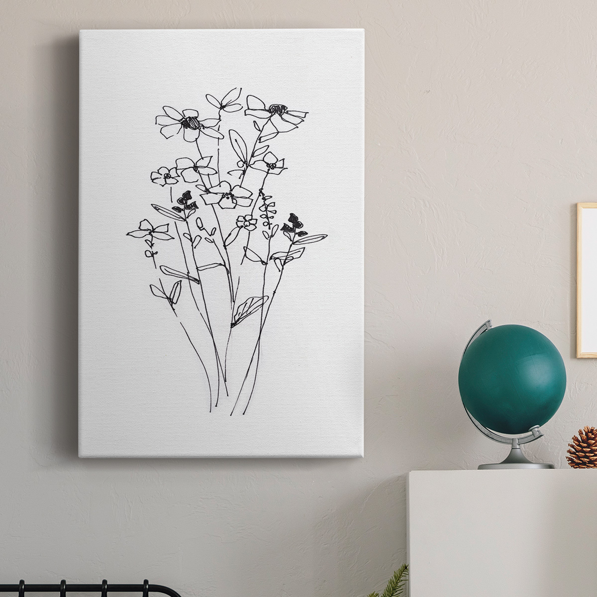 Farmhouse Plants I Premium Gallery Wrapped Canvas - Ready to Hang