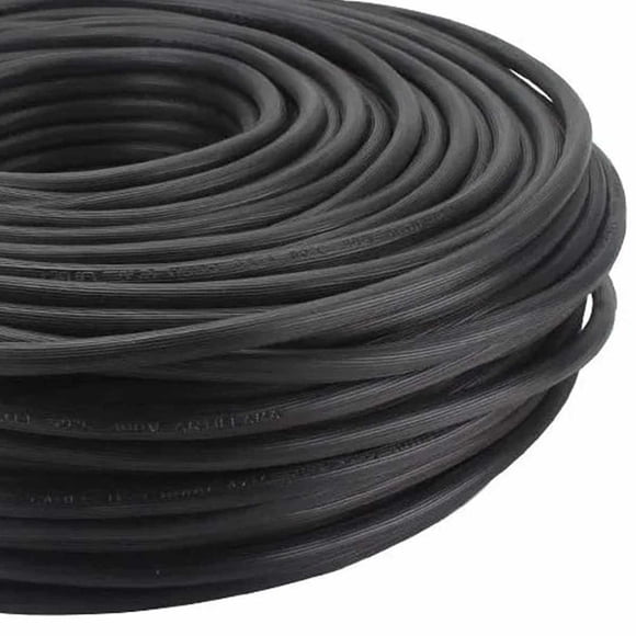 Cable Uso Rudo St 3X18 Negro 100% Cobre 600V 10 25 50 y 100M