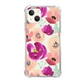 thumbnail image 1 of Pink Flower Case for iPhone 13 Mini,Aesthetic Colourful Floral Plant Case for Men Women,Unique Soft TPU Bumper Case Cover, 1 of 5