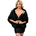 thumbnail image 4 of Landzoo One Shawl Wrap For Elegant Soft Warm Winter Stole Evening Party Wear Fashionable Cozy Outerwear Cozy Stylish Basic Wraps, 4 of 9