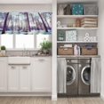 thumbnail image 5 of LALILO Kitchen Curtains and Valances Set of 3 36" Winter Window Treatment Tiers for Window Decor, 5 of 5