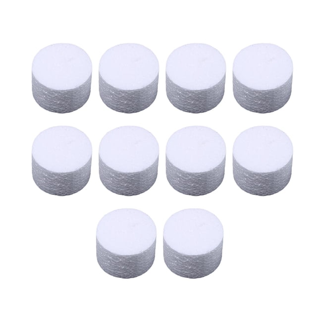 10 cilindros de espuma, suministros de espuma para adornos, material multiusos para tallar y manualidades 5 cm x 5 cm x 5 cm