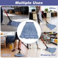 thumbnail image 6 of Commercial Heavy Duty Mop  Replacement for : Wet Industrial Large Blue  Looped End String Microfiber Mop Heads Refill 16oz Universal for Floor Cleaning - 6packs Washable Mopheads, 6 of 6