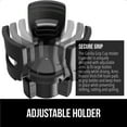 thumbnail image 4 of GORILLA GRIP Car Cup Holder Expander, Fits 18 to 48 oz Water Bottles, Coffee Mugs, Black, 4 of 10
