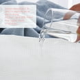 thumbnail image 6 of PiccoCasa Cotton Bath Towels Absorbent Waffle Weave 4Pcs 27"x54" Mixed Color, 6 of 7