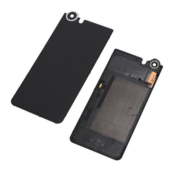 Tapa trasera de batería para teléfono móvil BlackBerry KEYone, accesorios para teléfono móvil (plateada)