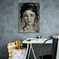 thumbnail image 4 of Epic Graffiti 'Baby Blue' by Loui Jover, Canvas Wall Art, 18"x26", 4 of 8