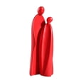 thumbnail image 1 of Escultura abstracta elegante de familia humana, adorno, estatua, decoración de mesa para gabinete Red_A, 1 of 9
