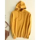 thumbnail image 4 of Suéteres coreanos nuevos de otoño e invierno de 2024 para mujer, ropa de calle de moda, jerséis casuales, jerséis con capucha de manga larga holgados y sólidos, 4 of 5