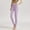 Purple, variant on Ofreoo Women's Underwear Autumn and Winter Warm Leggings Solid Color Slim Wool Pants