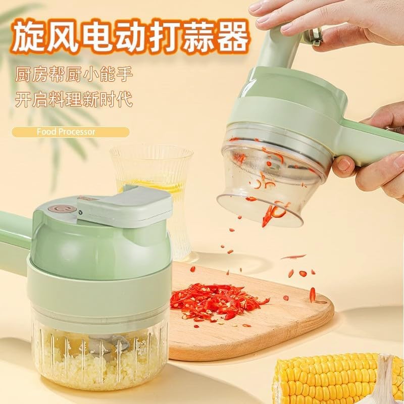 Electric Garlic Press Wonder, Automatic Garlic Paste Maker, Kitchen Mincer Tool