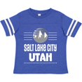 thumbnail image 3 of Inktastic Salt Lake City Utah Mountains Boys or Girls Toddler T-Shirt, 3 of 5